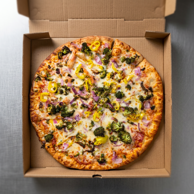 Vegelicious Pizza Special.